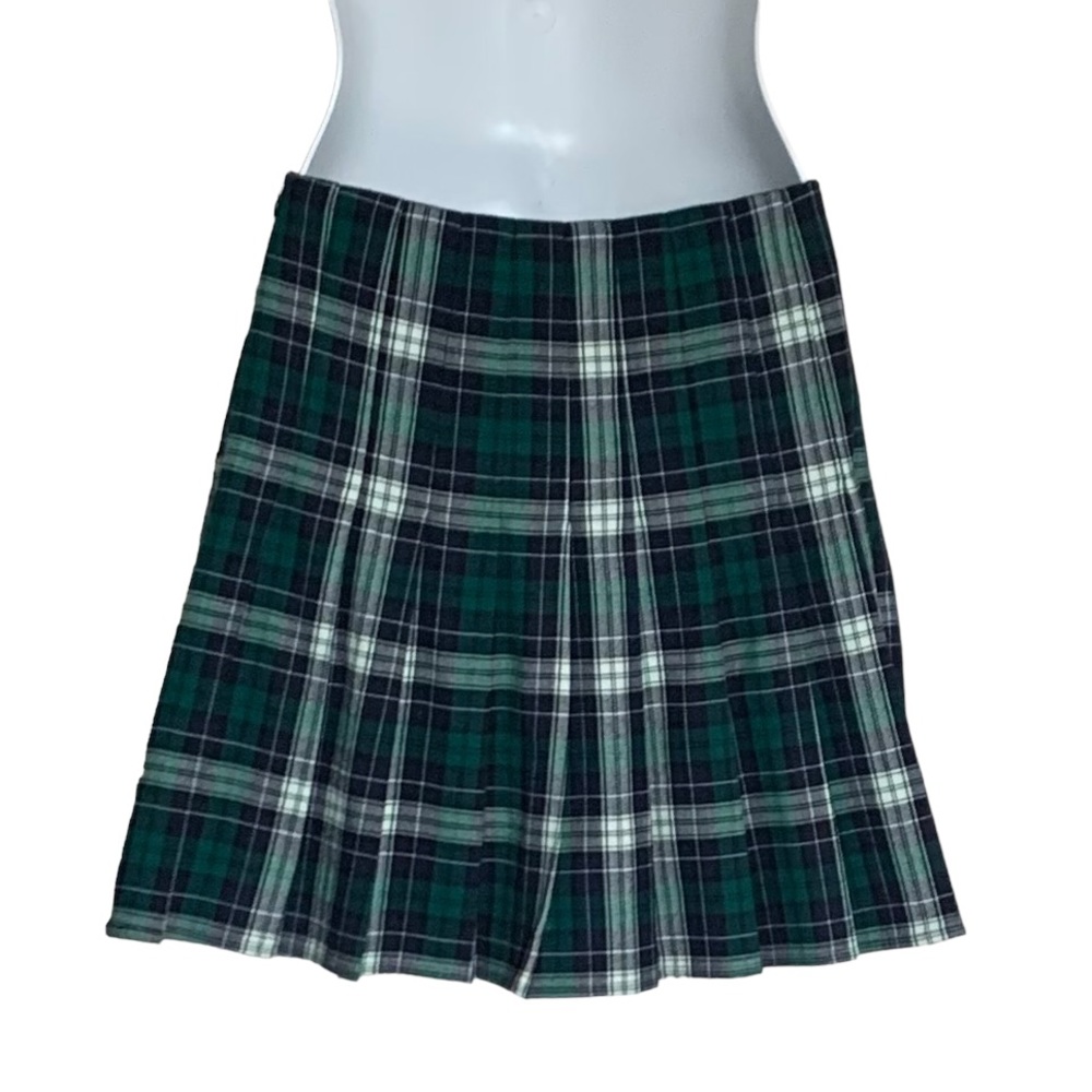Brandy Melville Dana Plaid Pleated Mini Skirt - Picture 3 of 8